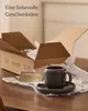 Sada 4 šálků na cappuccino Cosumy s podšálky, černá – Sada Náhled obrázku produktu 6