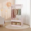 Kindergarderobe 'Vestnes' mit Spiegel und 3 Haken 120 x 63 Produktbild-Vorschau 1