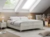 Boxspringbett ohne Kopfteil mit Bettkasten, Bett niedriges Produktbild-Vorschau 1