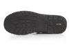 The sole of a black work boot is shown against a white background. Produktbild-Vorschau