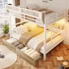 Letto a castello Merax, letto a soppalco 140x200 cm, letto Anteprima dell’immagine prodotto 4