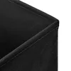 4 Stück Schwarz Faltbox 28 x 28 x 28 cm Aufbewahrungsbox Produktbild-Vorschau 6