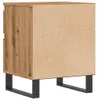vidaXL Table de nuit Artisan-Chêne 40x35x50 cm Bois Voir les images du produit 2