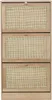 HowHomely | Scarpiera - Cassettiera - 60 x 24 x 113 cm - Anteprima dell’immagine prodotto 3