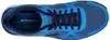 Top-down view of a blue athletic shoe. Anteprima dell’immagine prodotto