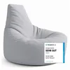 A light gray beanbag chair is shown against a white background. Produktbild-Vorschau