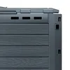 Kunststoff Kompostierer 81 x 61 cm anthrazit - 280 Liter - Produktbild-Vorschau 4