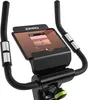 Close-up of the handlebars and display console of an exercise bike. Produktbild-Vorschau
