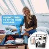 Aucuu Transparente Kulturtasche 2er Set PVC Produktbild-Vorschau 8