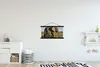 MuchoWow® Textilposter Elefant - Tiere - Grasland - Grün - Produktbild-Vorschau 2