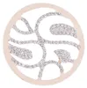 Morella Damen Coin 33 mm Glücksmuster roségold Produktbild-Vorschau 1