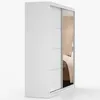 Schwebetürenschrank Kleiderschrank Schrank 203 cm mit Produktbild-Vorschau 7