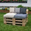 Kondela Polštář na paletové sezení Legno - tmavě šedá Náhled obrázku produktu 12