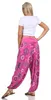 Haremshose Damen Sommerhose luftig weites Bein BOHO Hose Produktbild-Vorschau 8