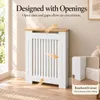 WISFOR Heizkörperverkleidung 78x20x92,5 cm, Produktbild-Vorschau 4