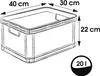keeeper Aufbewahrungsbox "robert" 20 Liter nordic-grey Produktbild-Vorschau 4