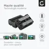 CELLONIC 2x Batterie pour Appareil photo Compatible avec Voir les images du produit 5