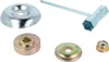 vhbw Soft-Unkrautbürste kompatibel mit Makita DBC250, 340, Produktbild-Vorschau 3