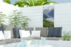 MuchoWow® 30x60 cm Outdoor-Poster Gartendeko Sichtschutz Produktbild-Vorschau 4