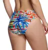 Damen Bikinihose klassischer Slip mittelhohe Taille schnell Produktbild-Vorschau 3