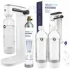 AquaFloow, erogatore di acqua frizzante con 2 bottiglie da Anteprima dell’immagine prodotto 1