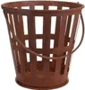 Kaminholzständer Rost Kaminholzkorb aus Metall 39x38cm Produktbild-Vorschau 1