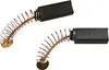 2x Kohlebürsten für Bosch Stichsäge PST54PE 6,3 x 6,3 x 17 Produktbild-Vorschau 1