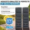 4rain regenton wandtank SLIM WOOD DECOR SET  700 L, Productafbeelding-voorbeeld 6