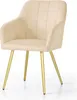4er Set Polsterstühle mit quadratischen Ziernähten LUXANO Produktbild-Vorschau 2