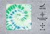 MuchoWow® Mauspad Mousepad Sommer - Krawattenfärbung - Grün Produktbild-Vorschau 2