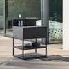 Cucina da esterno modulare in acciaio con 1 anta e 2 Anteprima dell’immagine prodotto 4