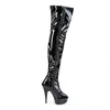 DELIGHT-3011 Damen Boots von Pleaser, Schwarz EU 36, US 6 Produktbild-Vorschau 5