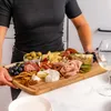 Tagliere da Cucina in Legno di Bamboo con Scanalatura per Anteprima dell’immagine prodotto 5