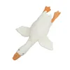 A plush toy goose lying on a white background. Náhled obrázku produktu