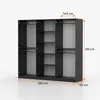 Drehtürenschrank Kleiderschrank Schrank 230 cm Produktbild-Vorschau 5