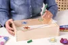 UHU YOUNG CREATIV' Glitter Glue ORIGINAL, 6x10ml, 6 Farben Produktbild-Vorschau 9