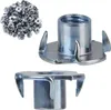 Einschlagmuttern M5 x 8 mm mit 4 Einschlagspitzen, verzinkt Produktbild-Vorschau 1