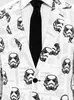 Stormtrooper Kostüm Anzug - für Karneval Halloween Größe: Produktbild-Vorschau 3