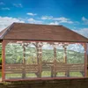 Wasserdichte transparente Plane - PVC Vorhang für Terrasse Produktbild-Vorschau 2