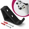 Wand Halterung Konsolen Halter Wall Mount Schwarz passend Produktbild-Vorschau 2