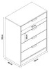 Kommode ‘Varkaus’ mit 4 Schubladen 90 x 70 x 40 cm Produktbild-Vorschau 7