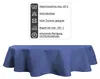 Tischdecke oval blau 135x180 cm Leinenoptik Lotuseffekt Produktbild-Vorschau 5