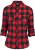 Urban Classics Damen Ladies Turnup Checked Flanell Shirt Produktbild-Vorschau 11