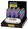 Clipper Metall Icy Reibradfeuerzeug in der Metallbox Produktbild-Vorschau 1