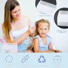 10 Stück Anti Laus Haargummi mit Läusekamm, Natürlich Produktbild-Vorschau 5