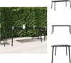vidaXL Gartentisch Anthrazit 165x80x71 cm Stahl -  Produktbild-Vorschau 1