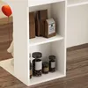 Empfangstheke 120x50x110cm Weiß mit 3-farbiger Produktbild-Vorschau 9