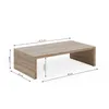 Monitorständer - 11 cm Höhe - Sonoma Eiche - ergonomisch - Produktbild-Vorschau 6