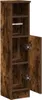 A tall, narrow cabinet with an open door, showing multiple shelves. Anteprima dell’immagine prodotto