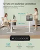 SONGMICS Höhenverstellbarer Schreibtisch elektrisch 140cm Produktbild-Vorschau 3